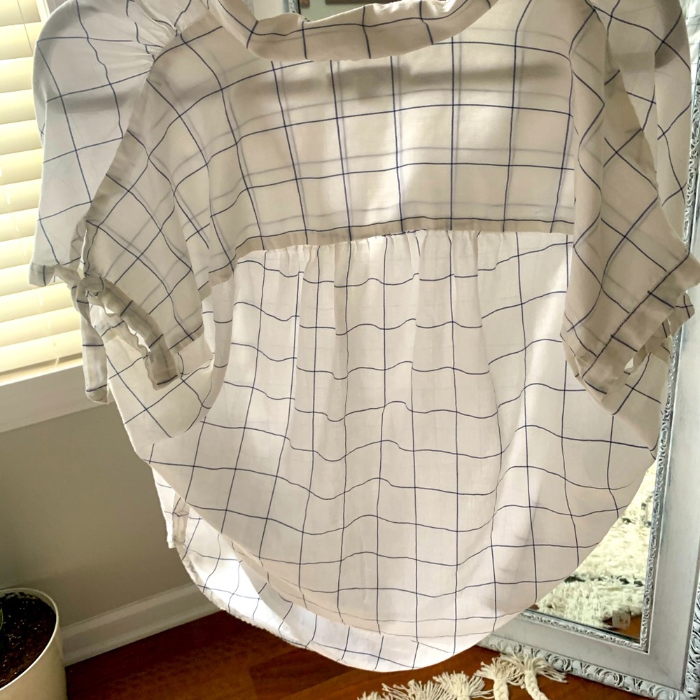Madewell button down top - Picture 2 of 3